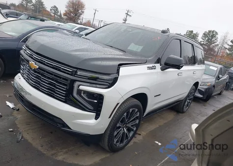 2025 Chevrolet Tahoe 4Wd High Country from USA, damaged, VIN 1GNS6TRL8SR382631